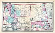 Nebraska and Northern Territories, Idaho, Montana, Wyoming, Dakota, Wyoming